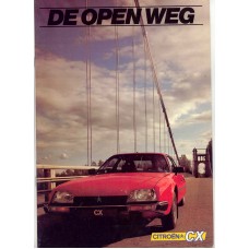 CX Brochure, de open weg, zomer 1983